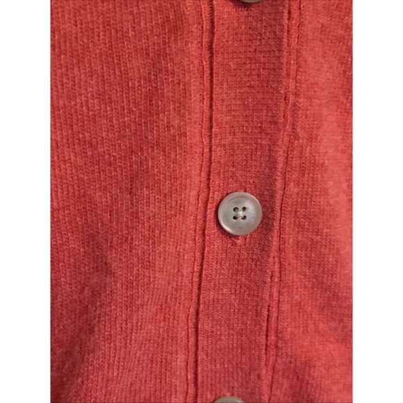 Banana Republic Cardigan Sweater Women's S Pink Wool Fine Italian Yarn Filpucci - Picture 2 of 6